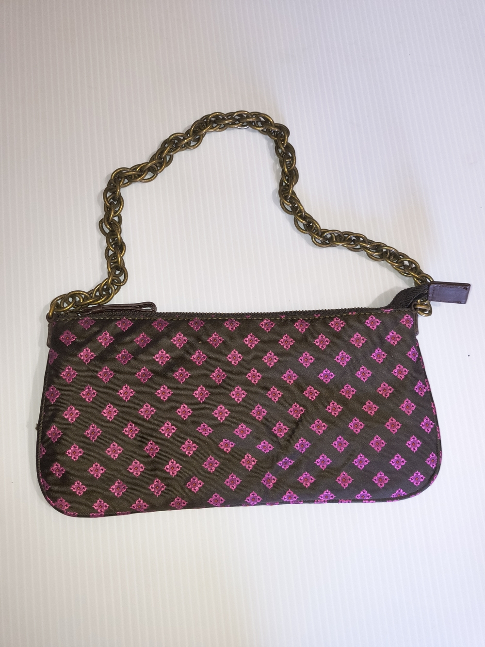 Vintage J.Crew 100% Silk Mini Chain Bag (NWT Y2K)